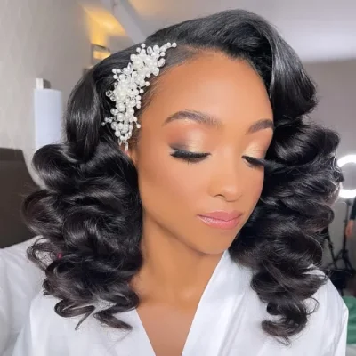 6-black-wedding-hairstyle-for-wearing-hair-down